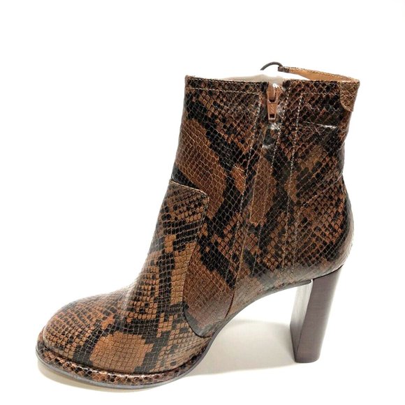 Free People Womens Marietta Bootie Snake Size EU41 M US11 - Picture 2 of 6
